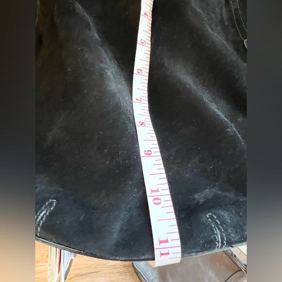 Cole haan Denney black suede purse bag - Picture 9 of 10